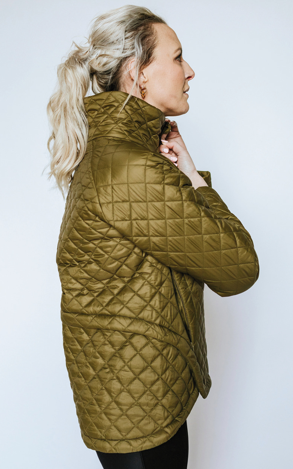 Melissa Quilt Jacket product photo.