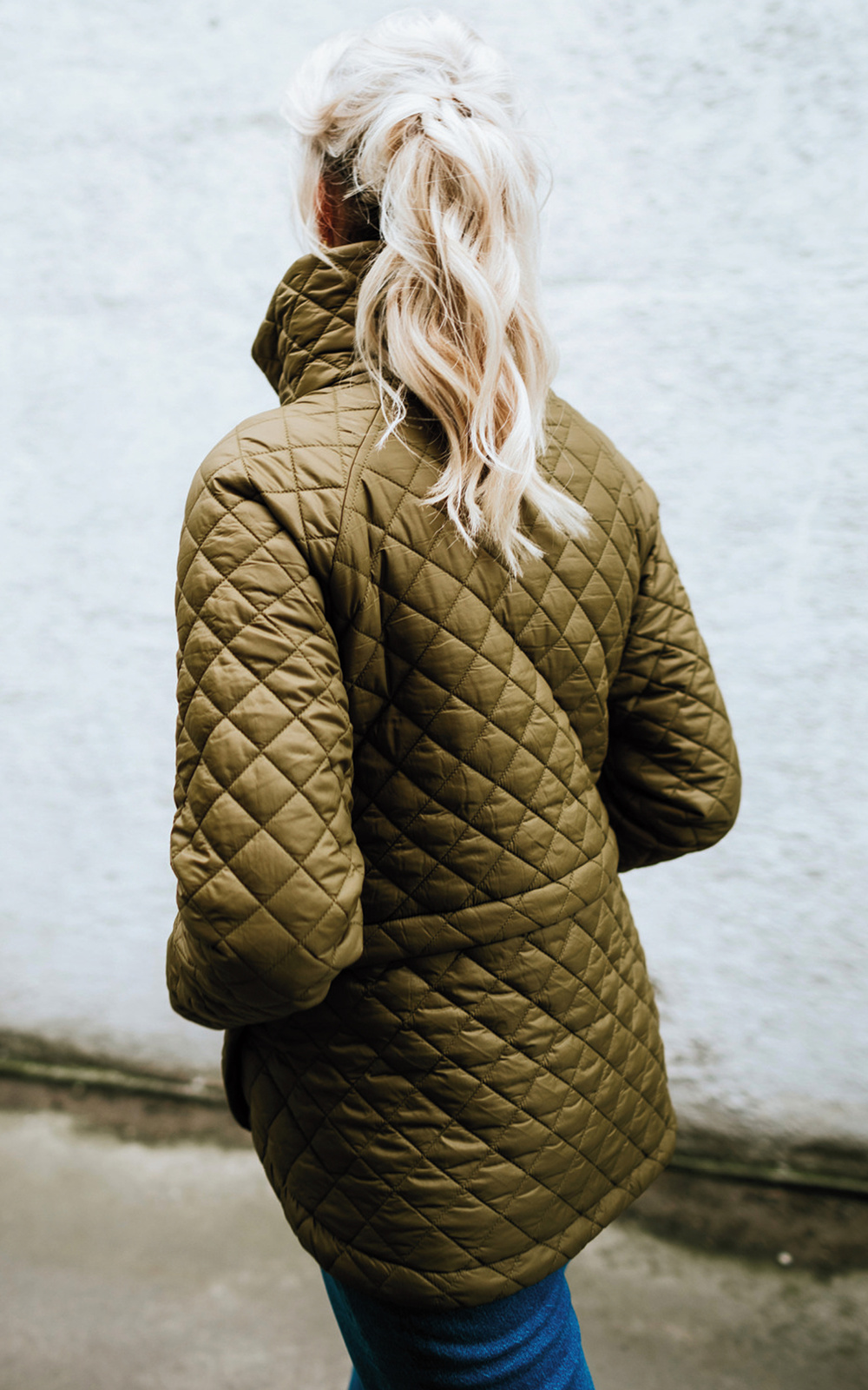 Melissa Quilt Jacket product photo.