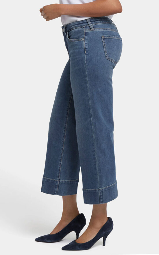 Missy Teresa Wide Leg Ankle 3 Hem product photo.