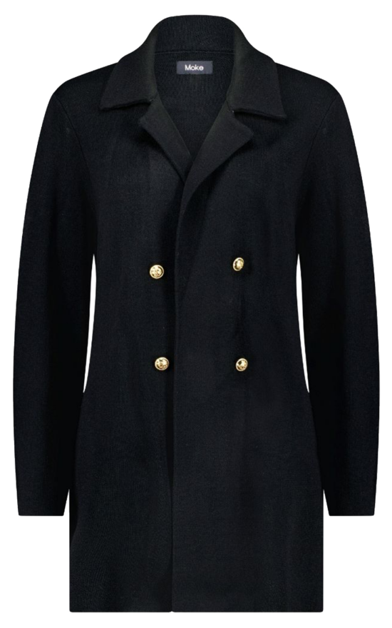Mila Knit Coat product photo.