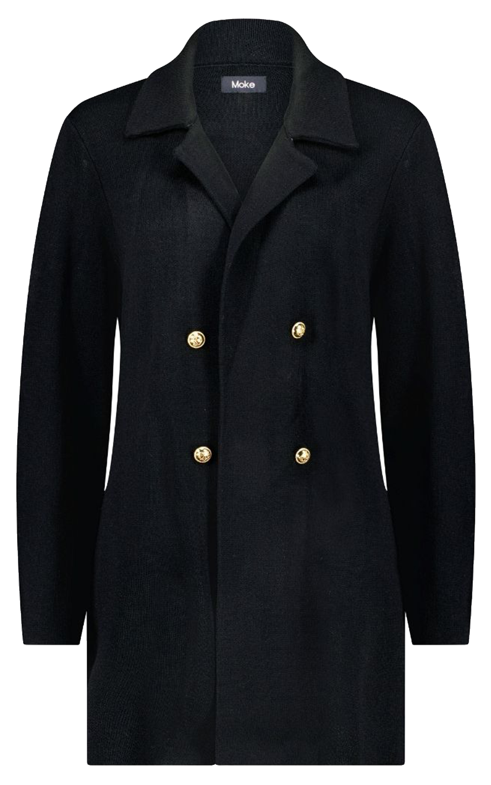 Mila Knit Coat product photo.