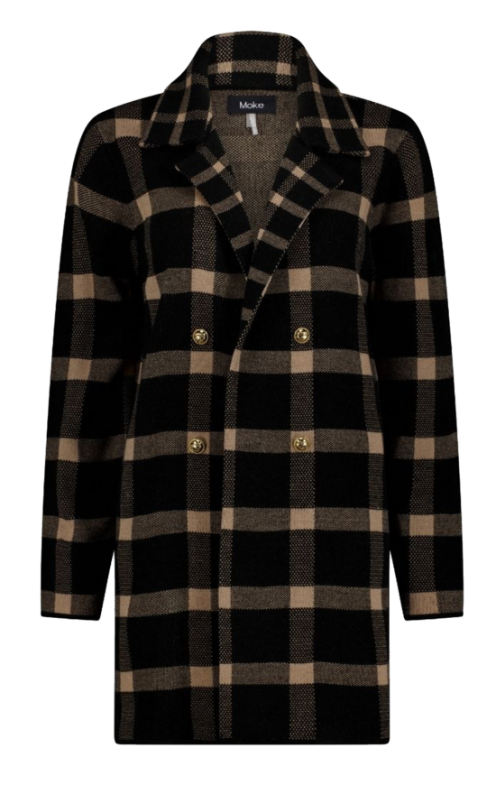 Mila Knit Coat  product photo.