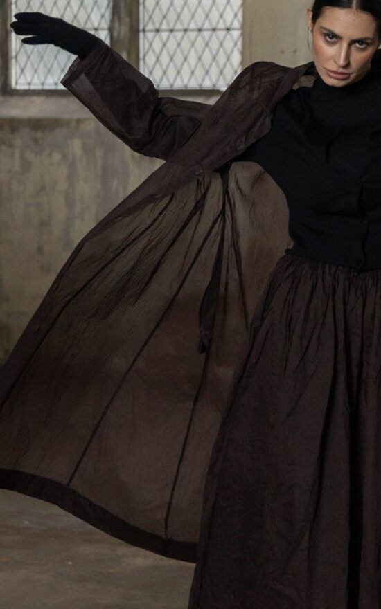 Minerva Jacket Cotton Organdy product photo.