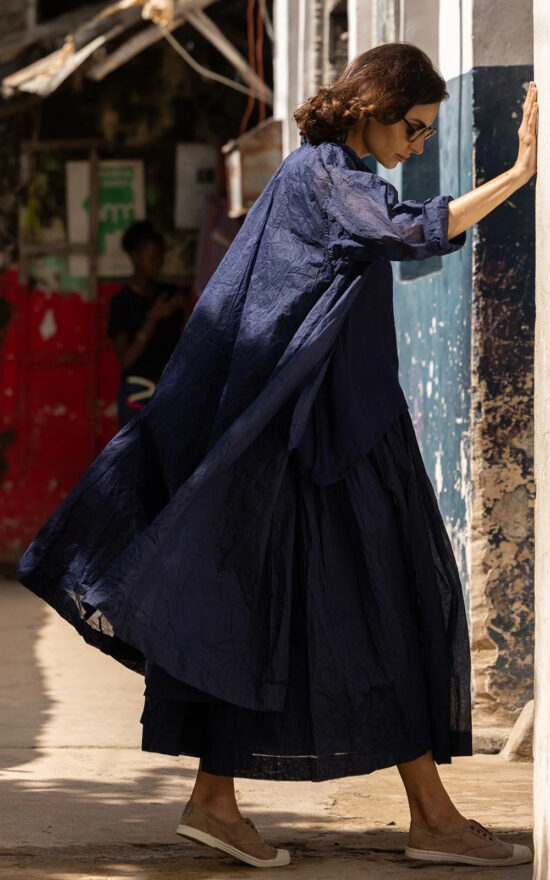 Minerva Jacket Cotton Organdy product photo.