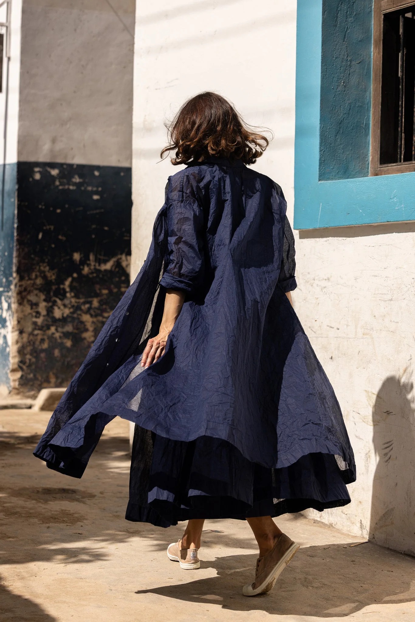 Minerva Jacket Cotton Organdy product photo.