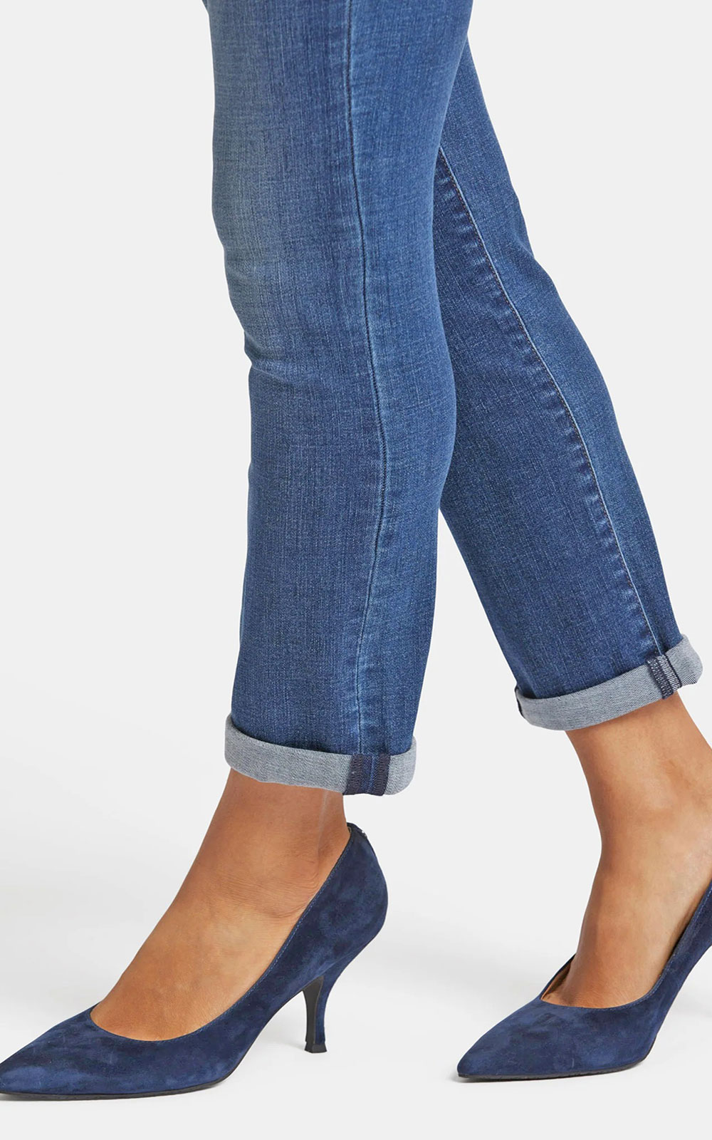 Missy Sheri Slim Ankle Wide Stripe Cuff product photo.
