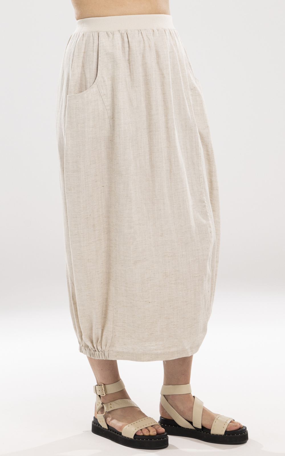 Ida Barrel Skirt product photo.
