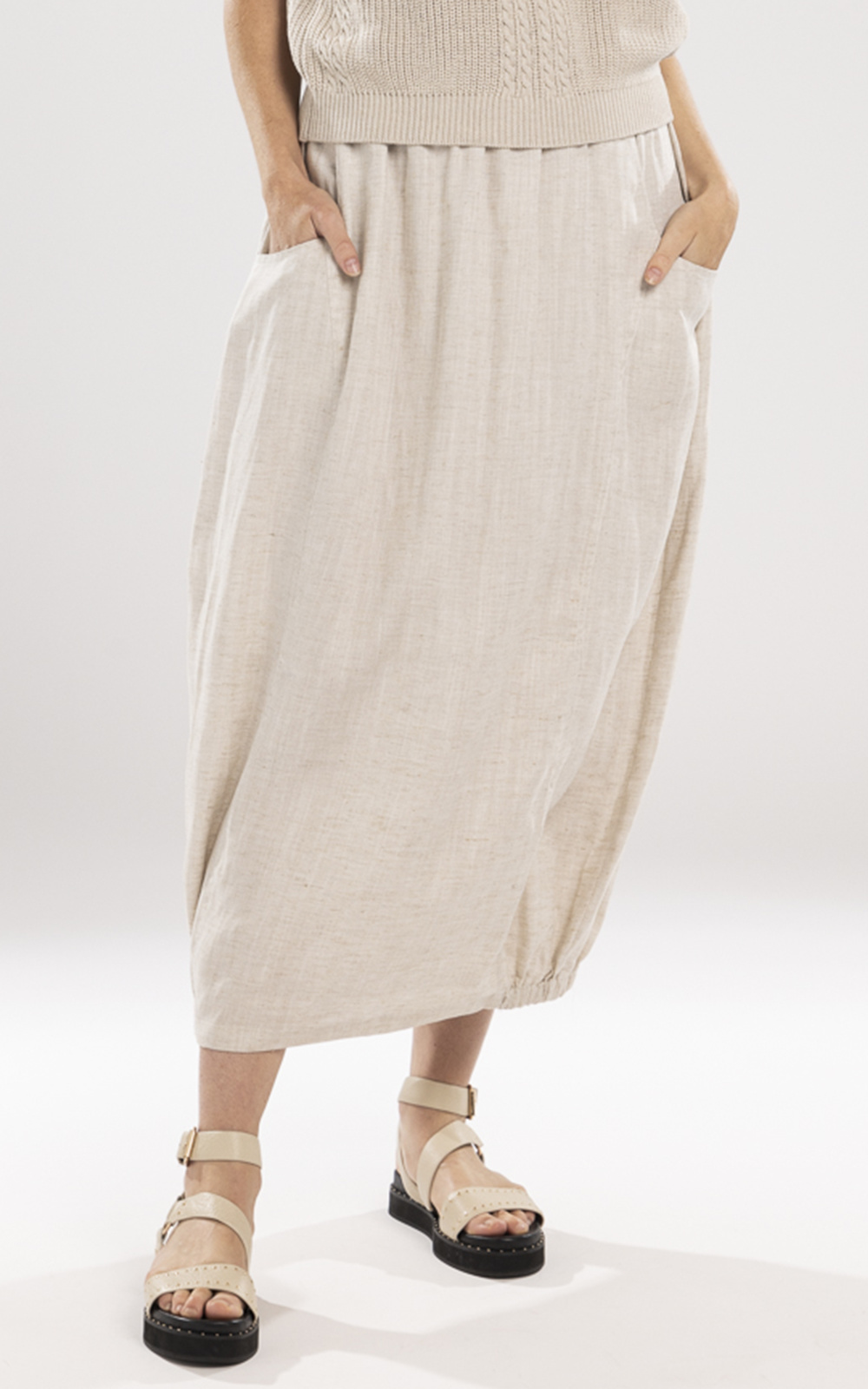 Ida Barrel Skirt product photo.