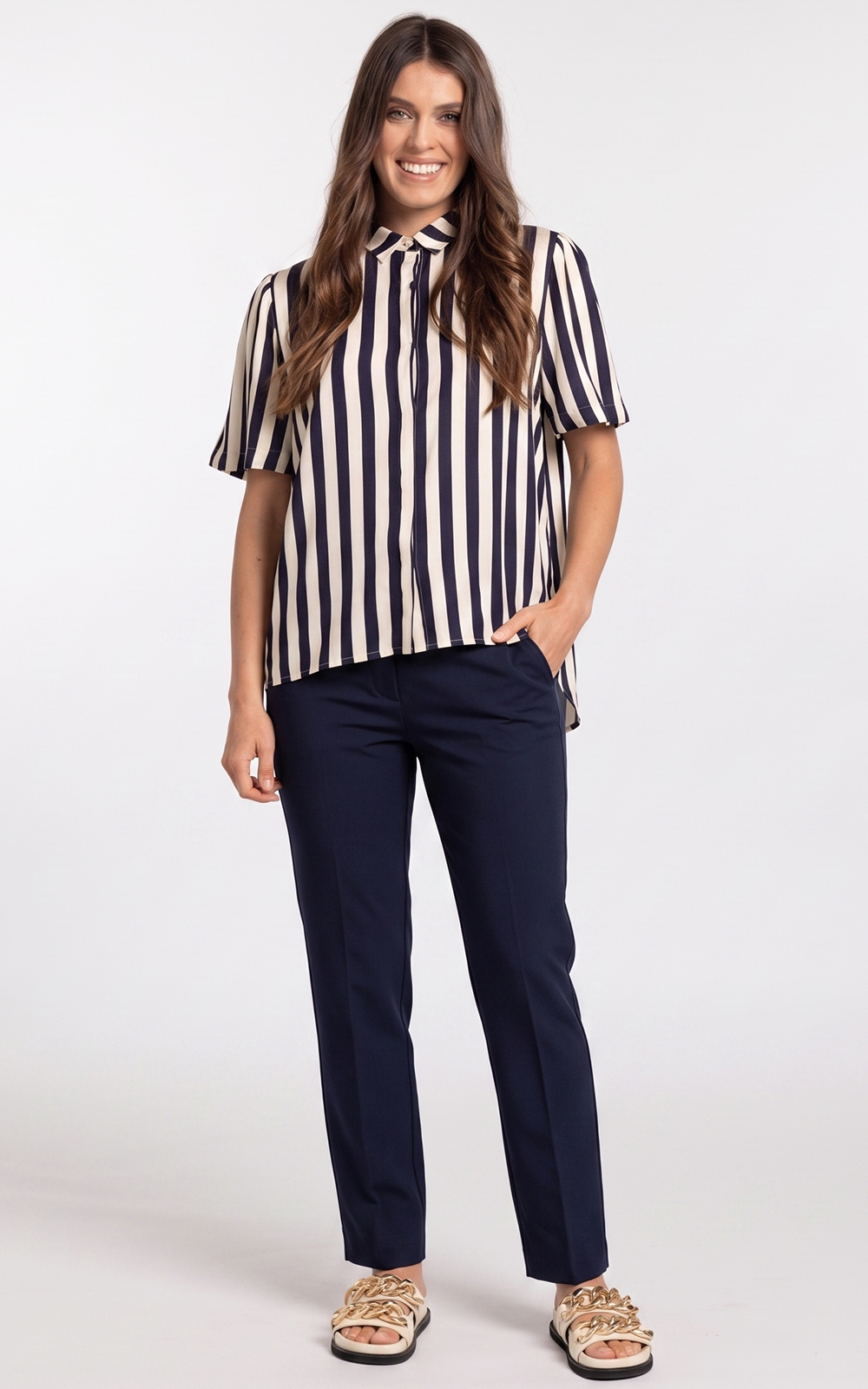 Evelyn Blouse product photo.