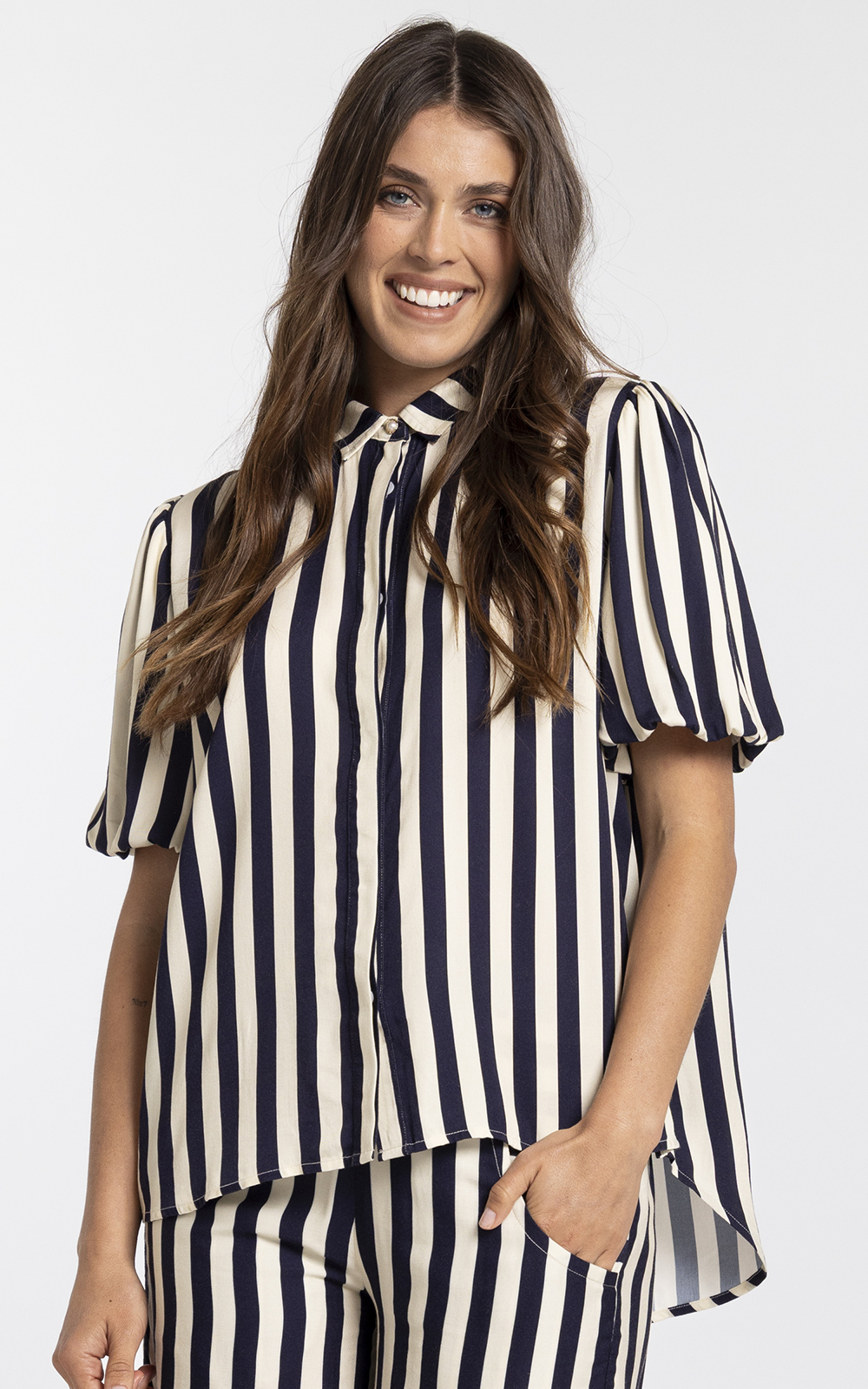 Evelyn Blouse product photo.