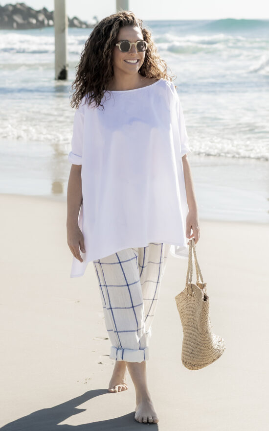 Morton Pants Linen product photo.
