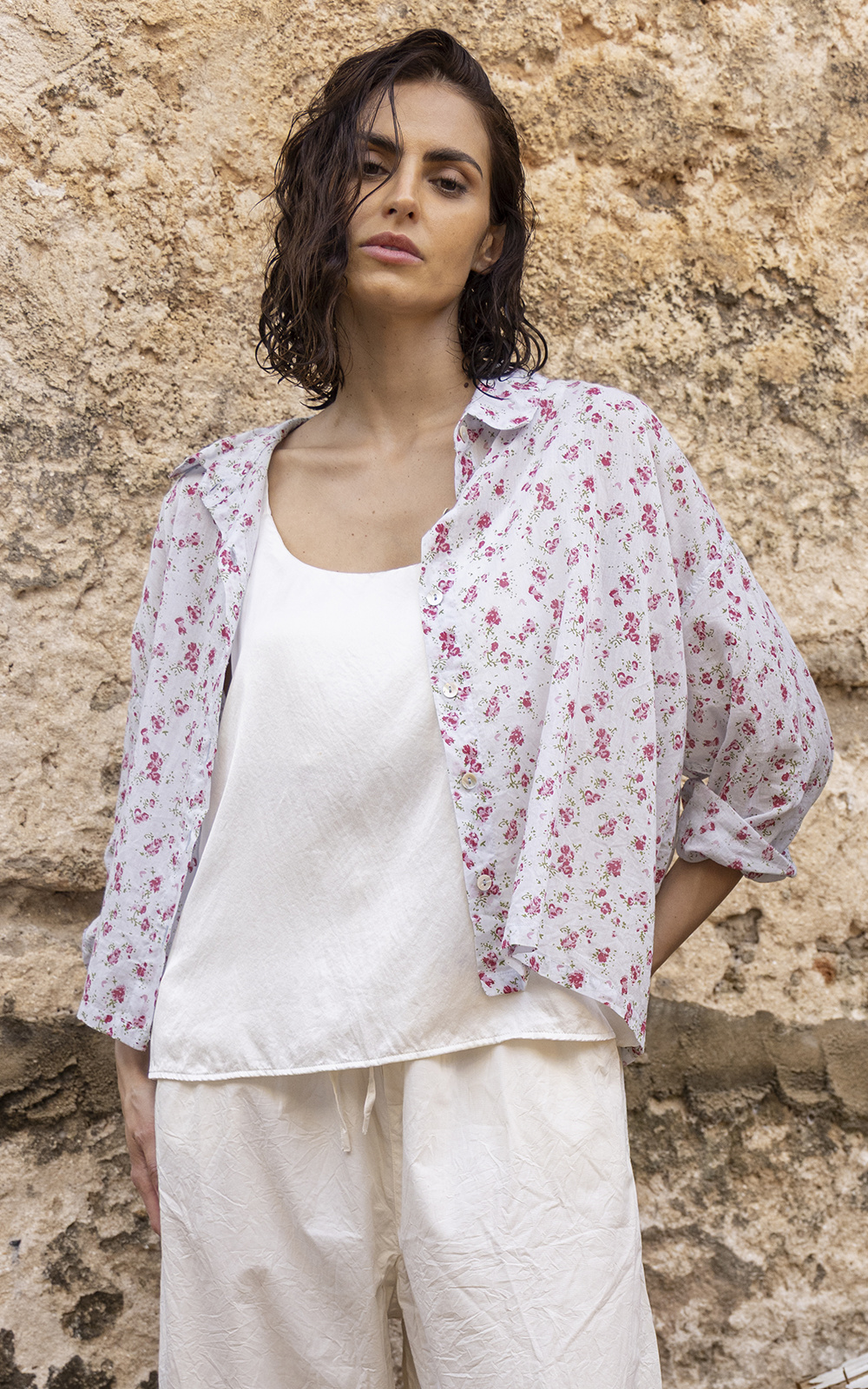 Moyo Shirt Cotton Voile product photo.
