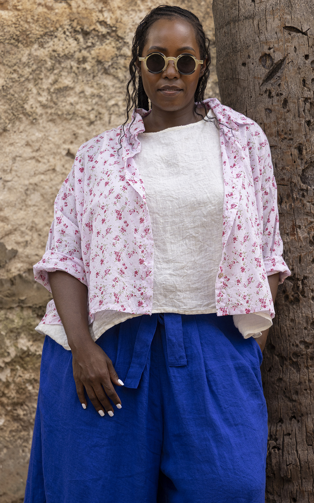 Moyo Shirt Cotton Voile product photo.