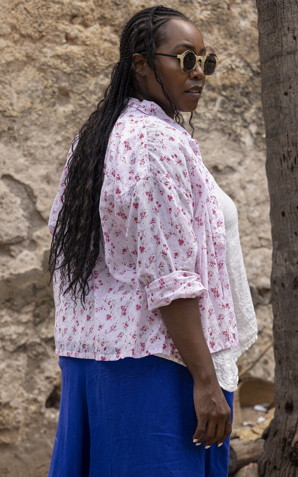 Moyo Shirt Cotton Voile product photo.
