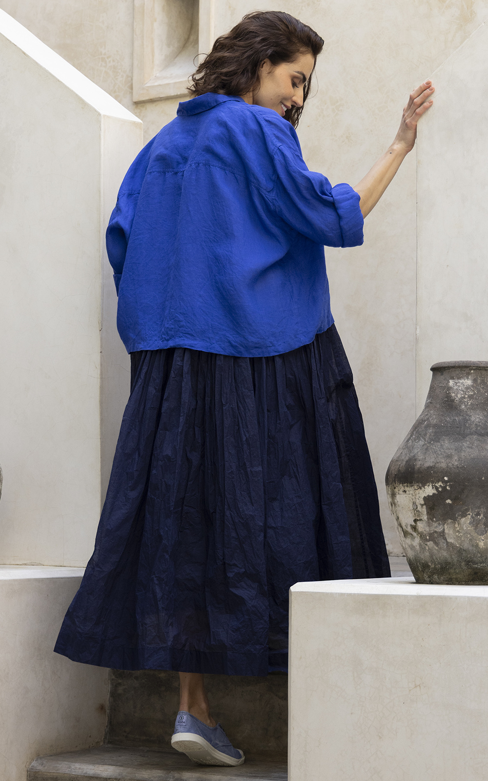 Moyo Shirt Linen product photo.