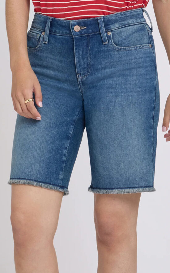 Missy Lilly Shorts Frayed Hem product photo.