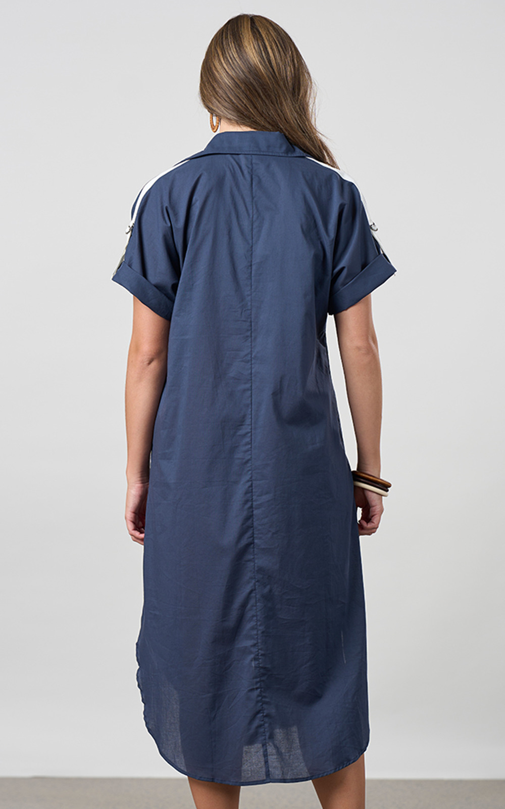 Breeze Shirt Dress product photo.