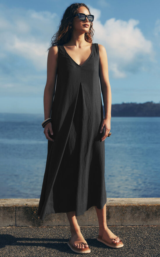 Eclipse Maxi Dress product photo.