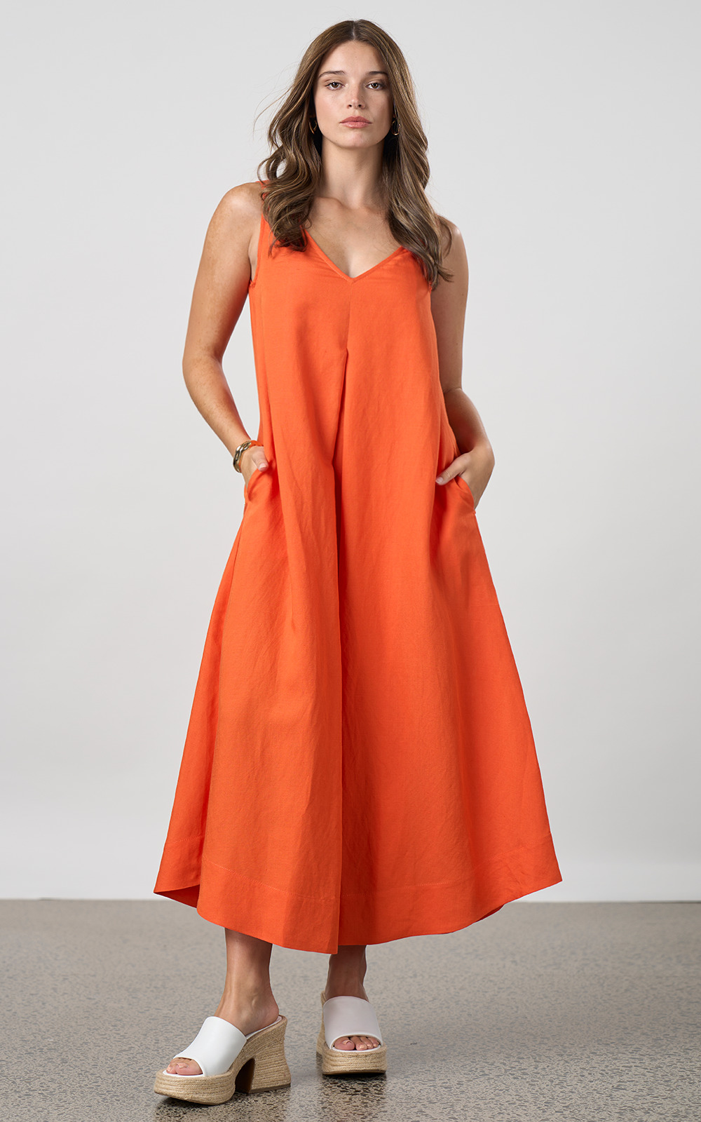 Eclipse Maxi Dress product photo.