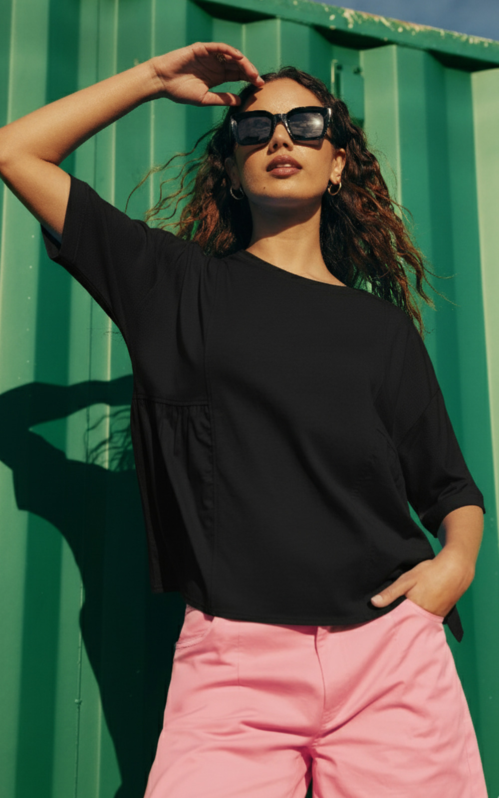 Gossamer Top product photo.