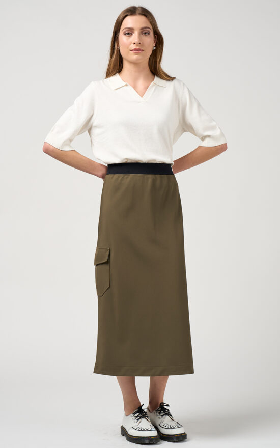 Cavalry Skirt product photo.