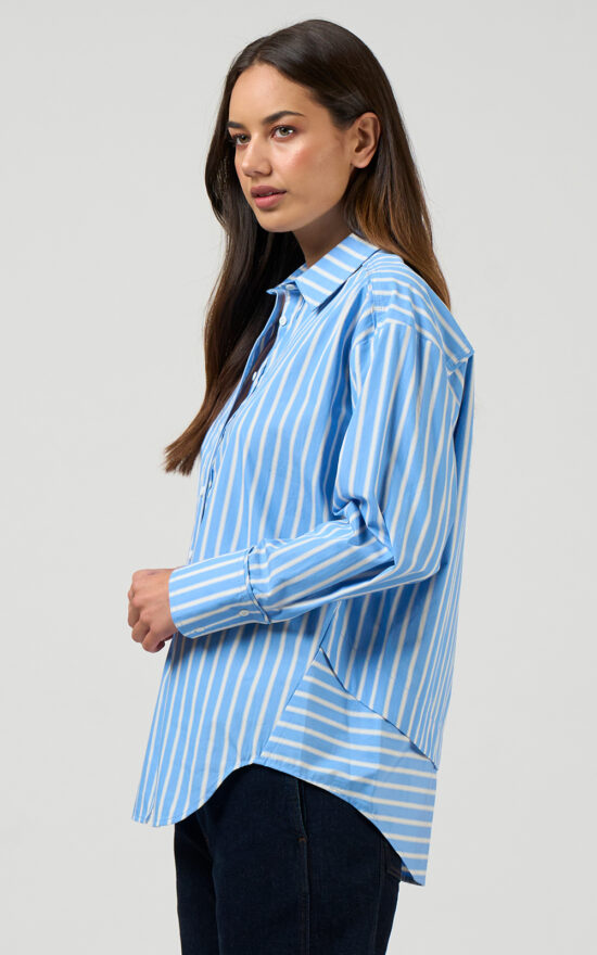Direction Stripe Shirt product photo.
