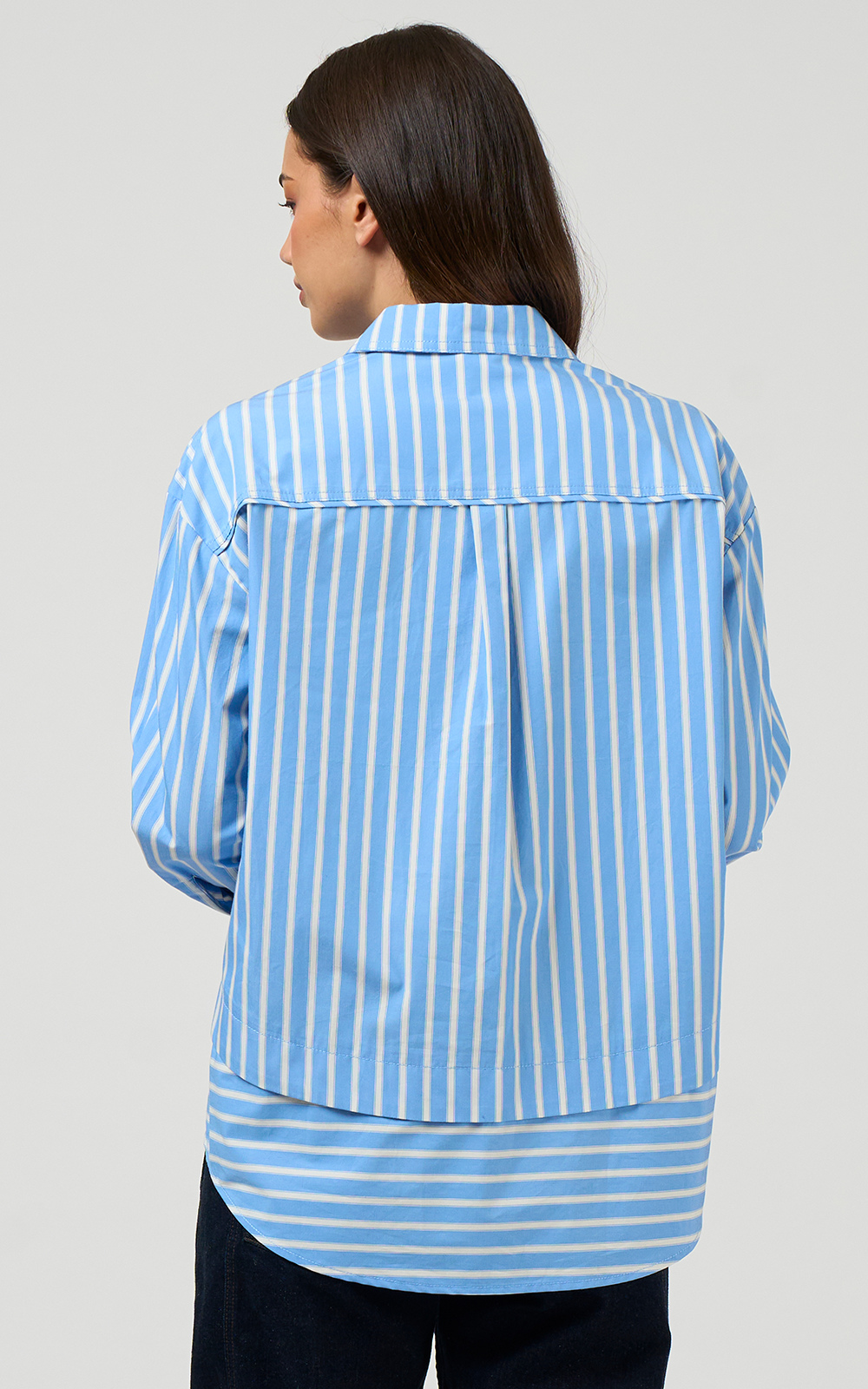 Direction Stripe Shirt product photo.