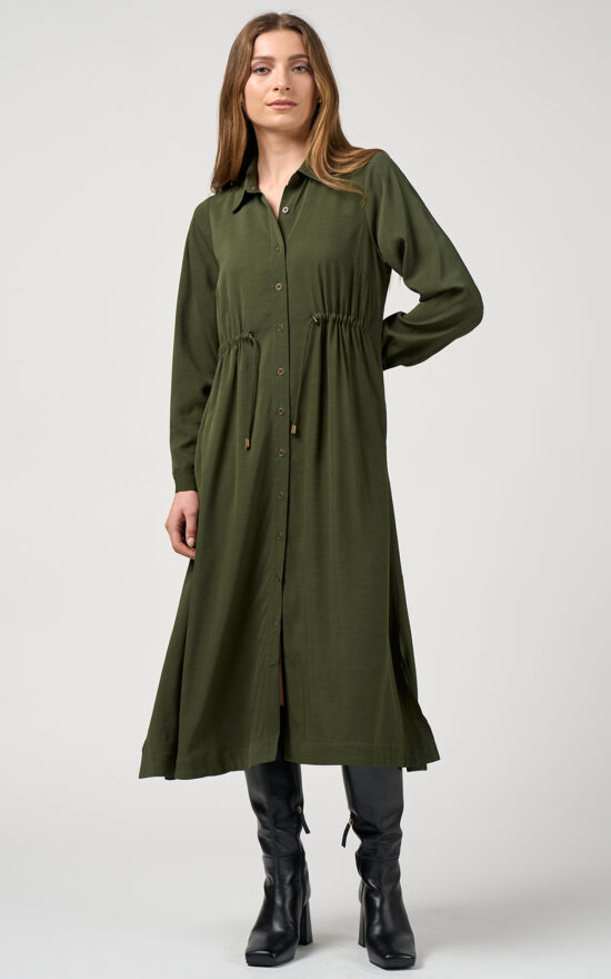 Sequence Shirt Dress product photo.