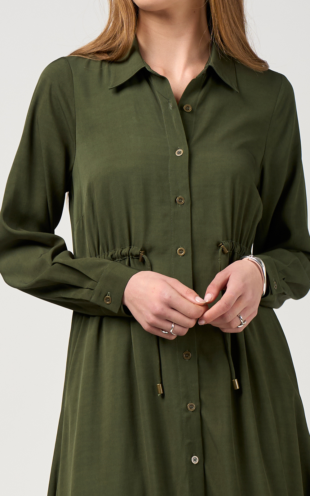 Sequence Shirt Dress product photo.