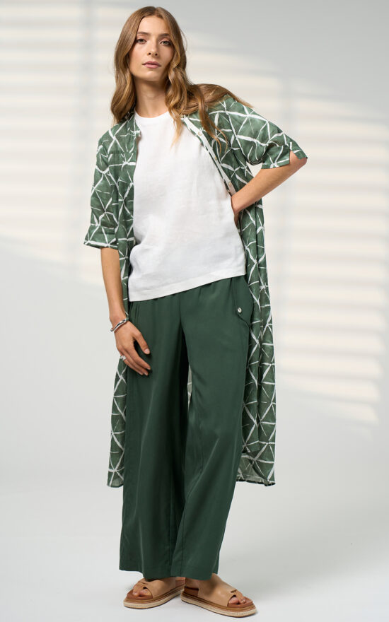 Prism Shirt Dress product photo.