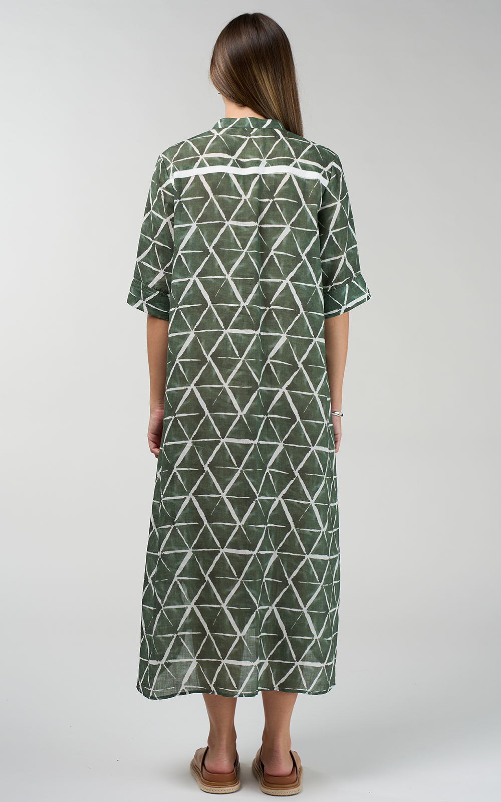 Prism Shirt Dress product photo.
