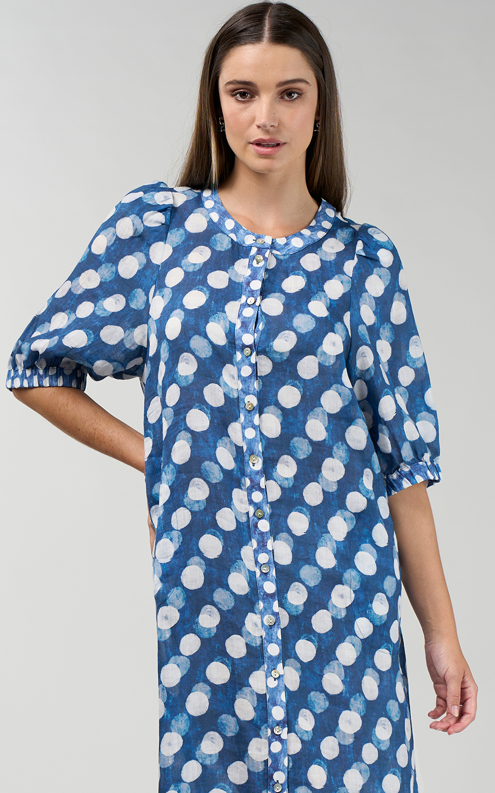 Vision Shirt Dress product photo.