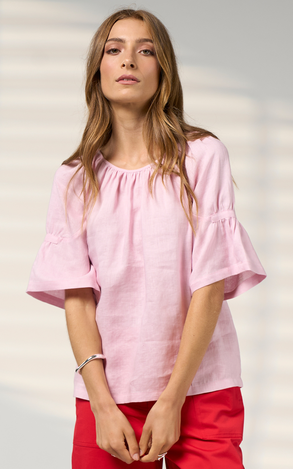 Cove Blouse product photo.