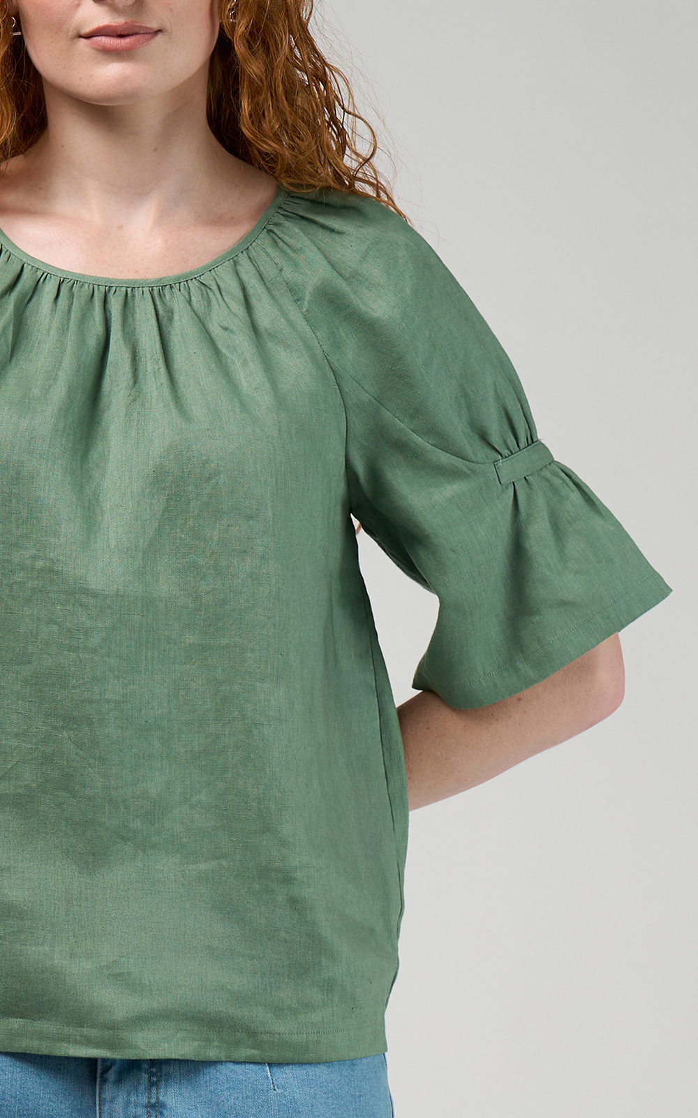Cove Blouse product photo.