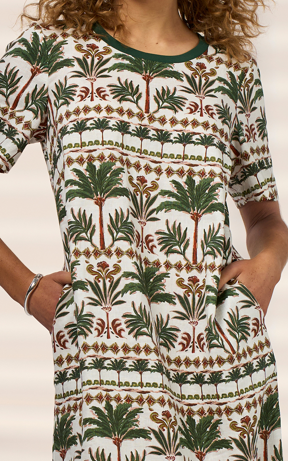 Wander Midi Dress product photo.