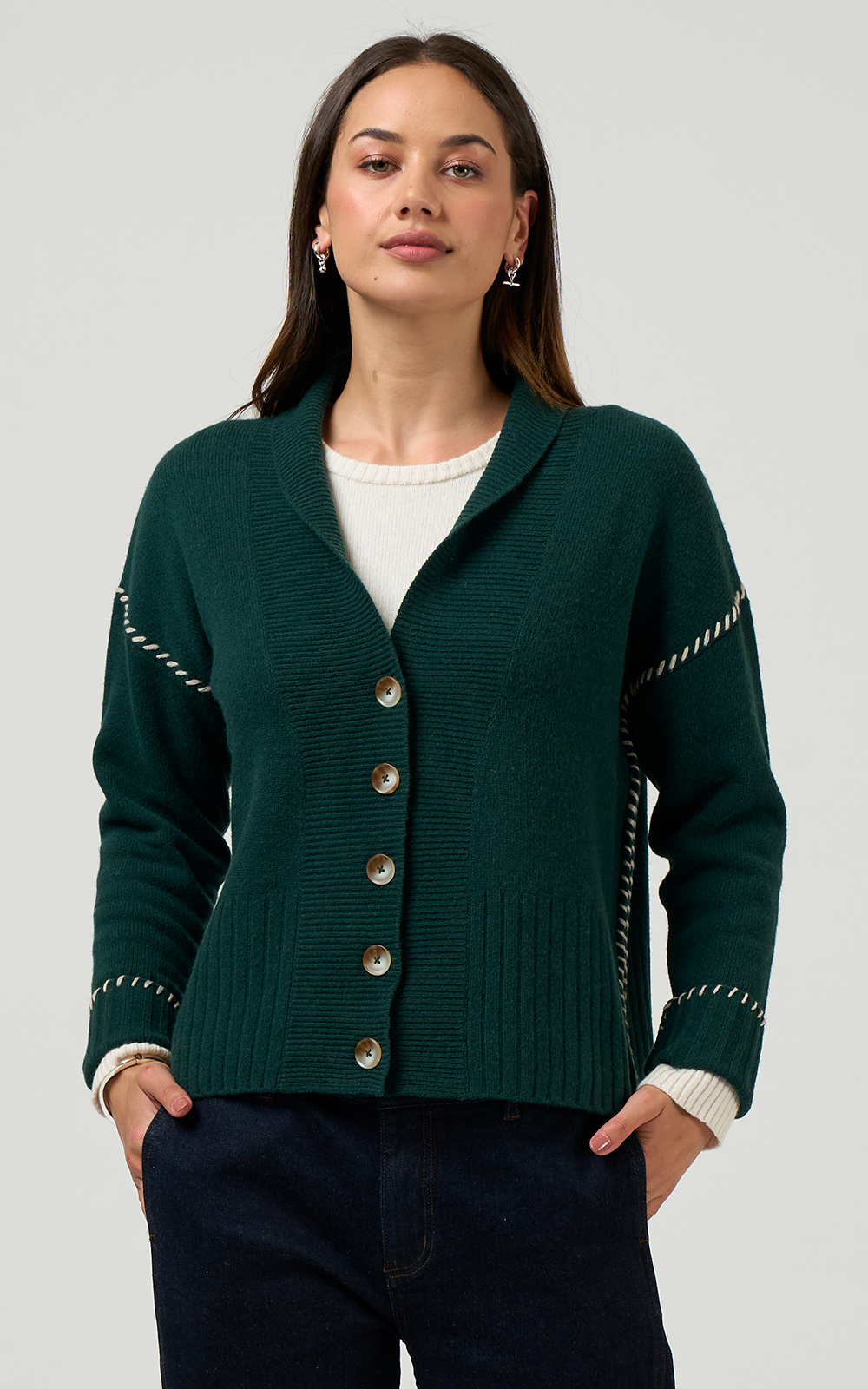 Fireside Cardi product photo.