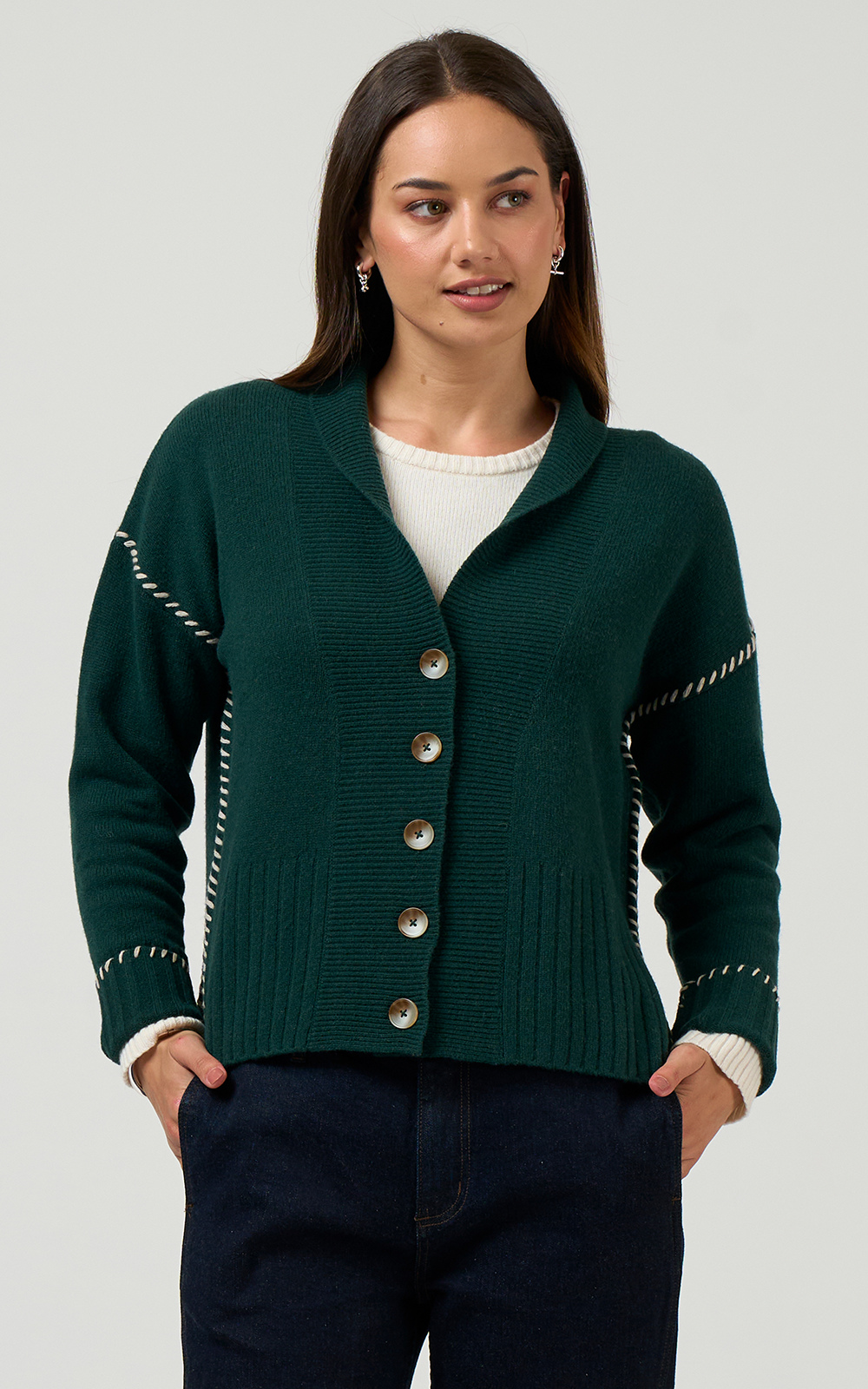 Fireside Cardi product photo.