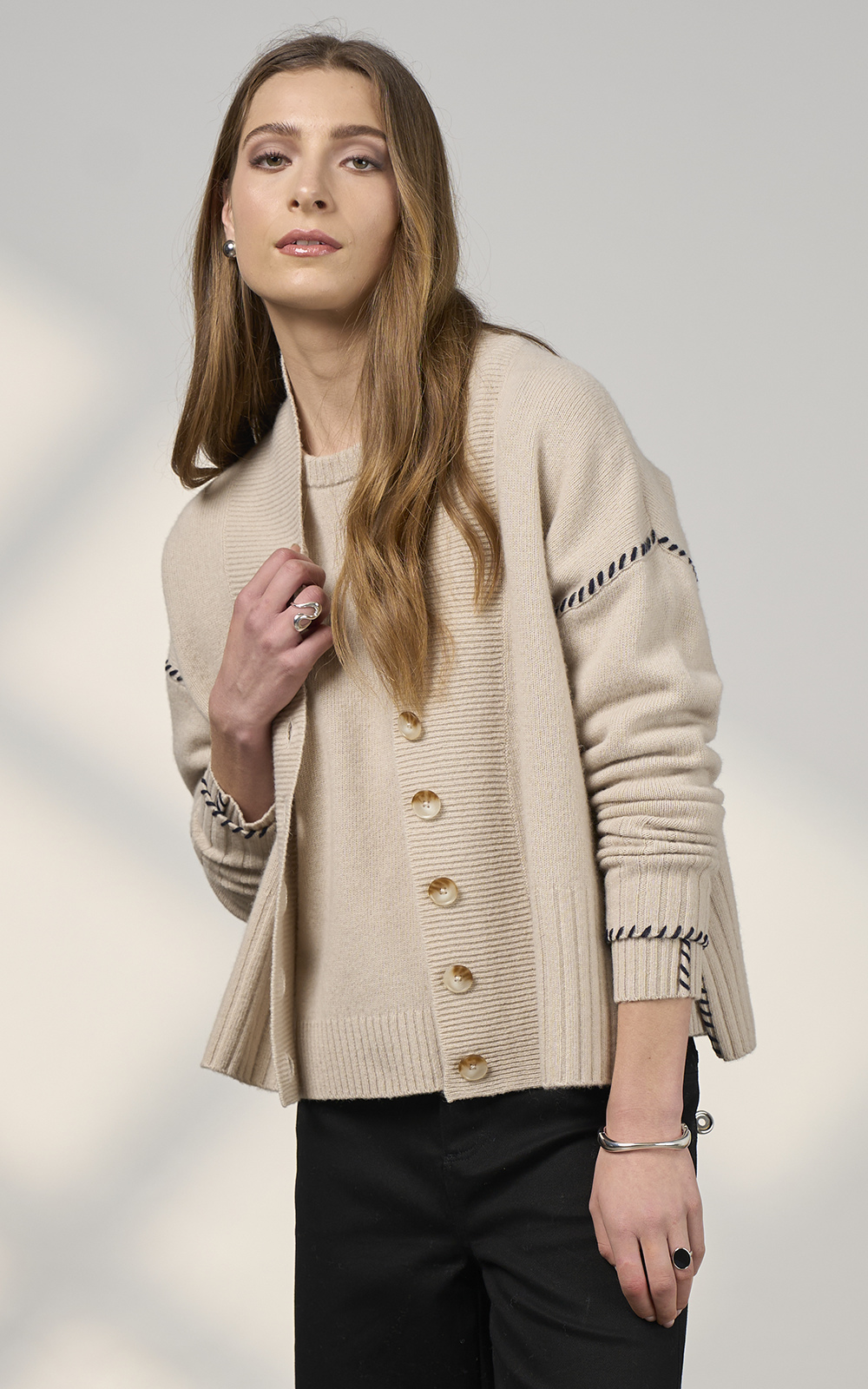 Fireside Cardi product photo.