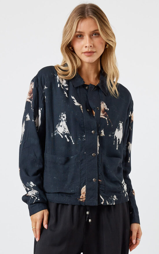 Mustang Jacket product photo.