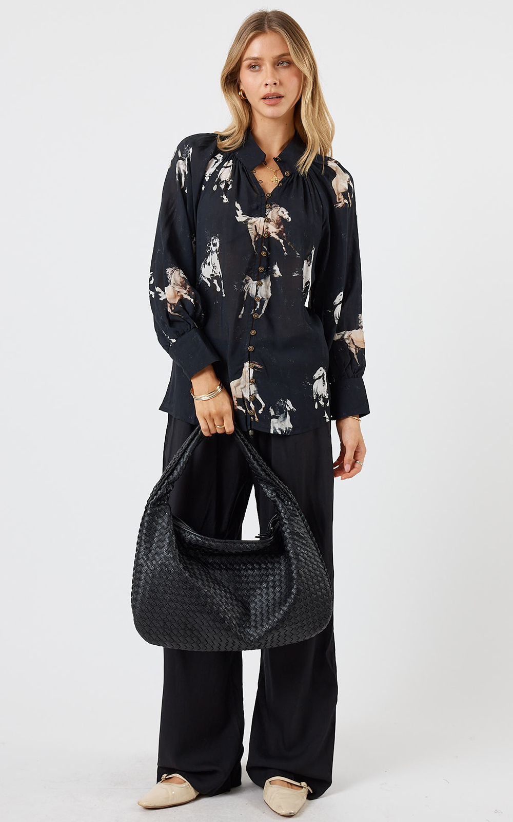 Mustang Shirt product photo.