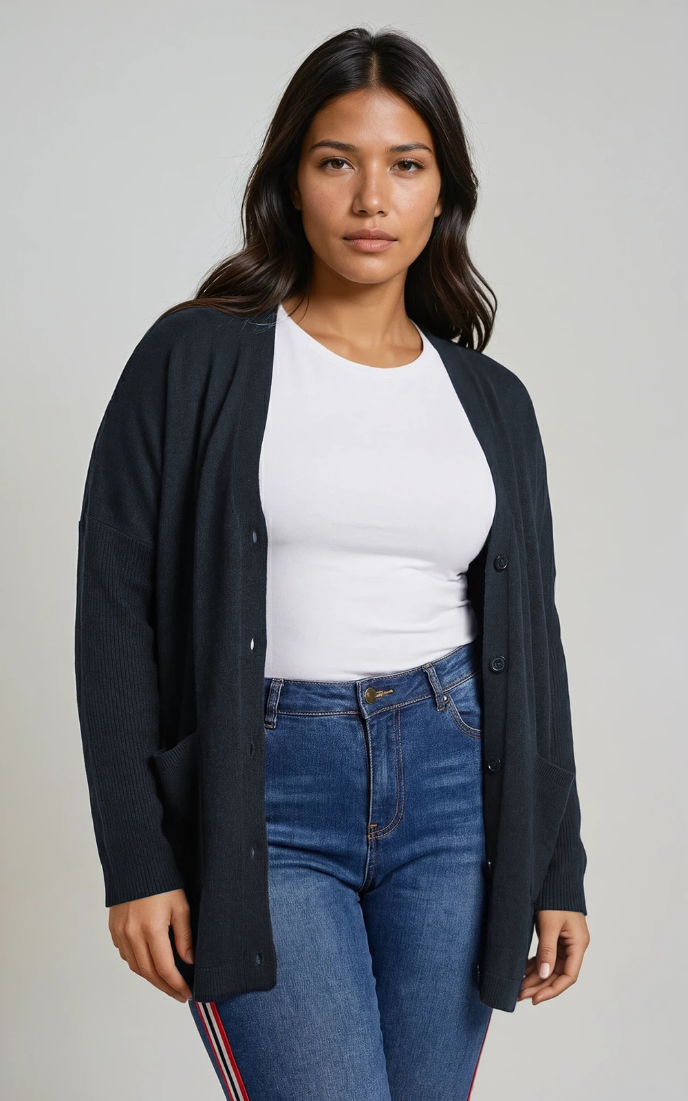 Sweeping Cardi product photo.