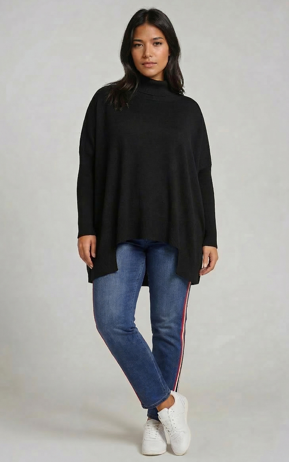 Cocoon Sweater product photo.