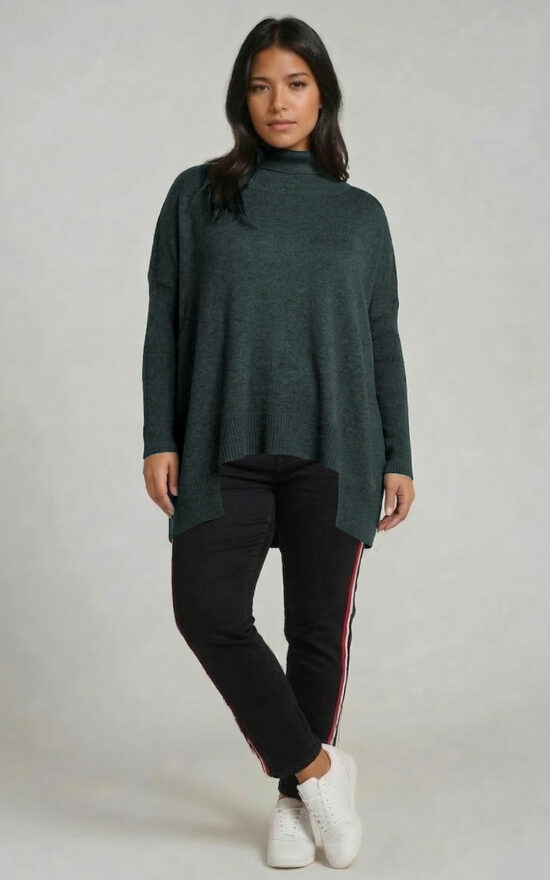 Cocoon Sweater product photo.