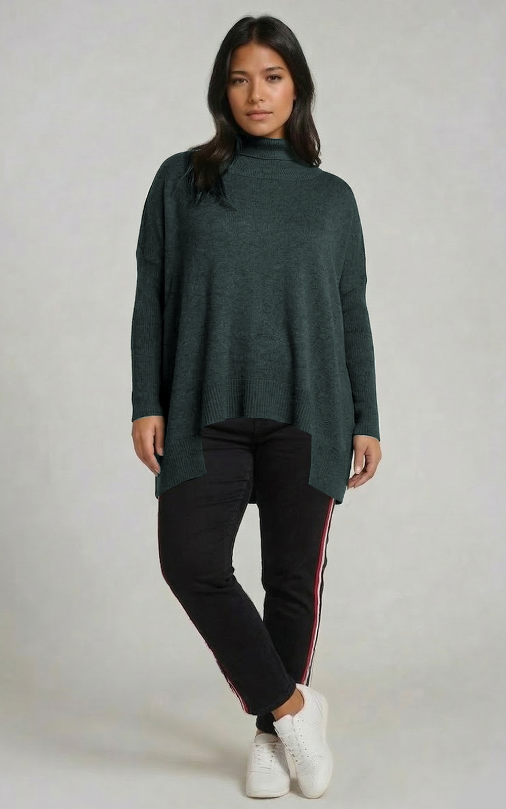 Cocoon Sweater product photo.