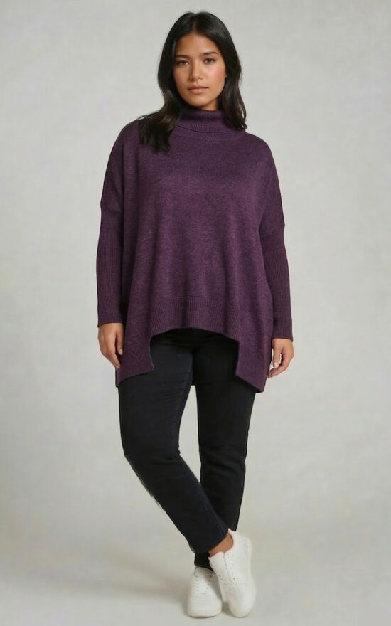 Cocoon Sweater product photo.