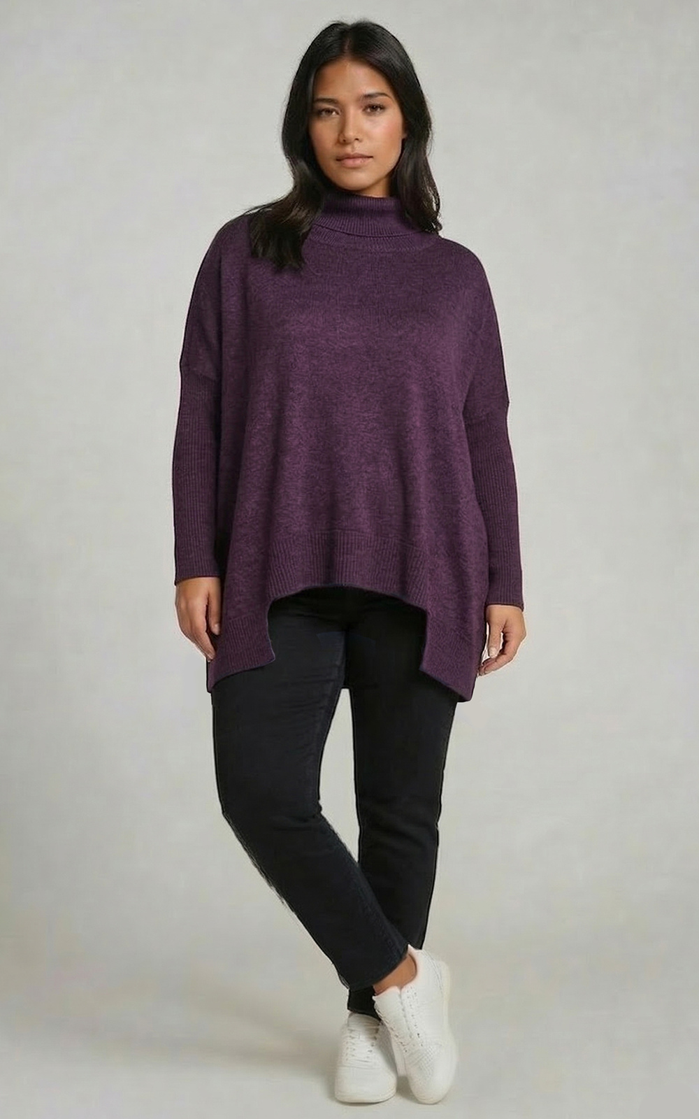 Cocoon Sweater product photo.