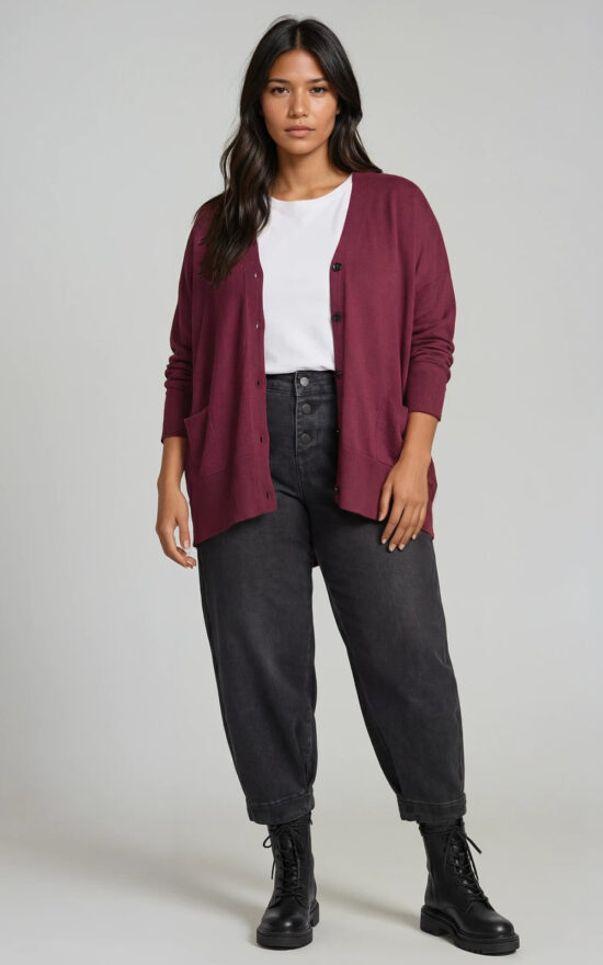 Kindred Cardi product photo.