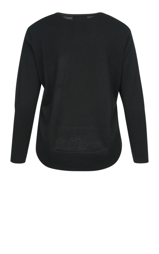 Curved Sweater product photo.