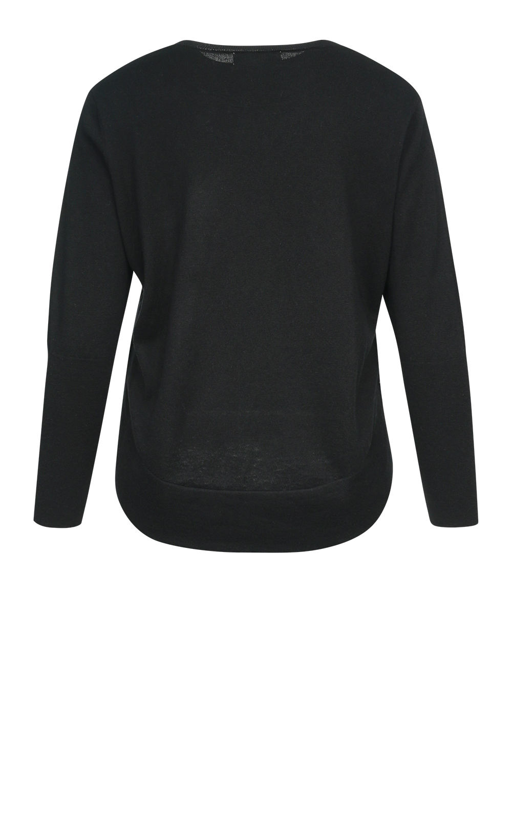 Curved Sweater product photo.