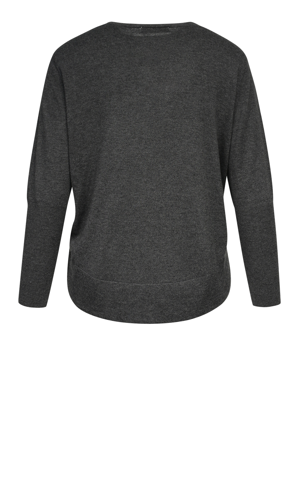 Curved Sweater product photo.